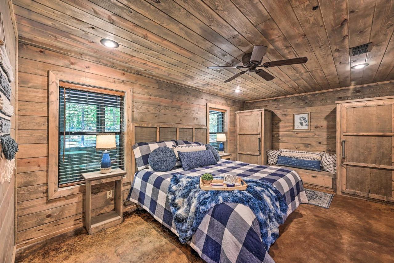 Luxe Broken Bow Cabin With Tesla Charging Station Stephens Gap Exterior foto